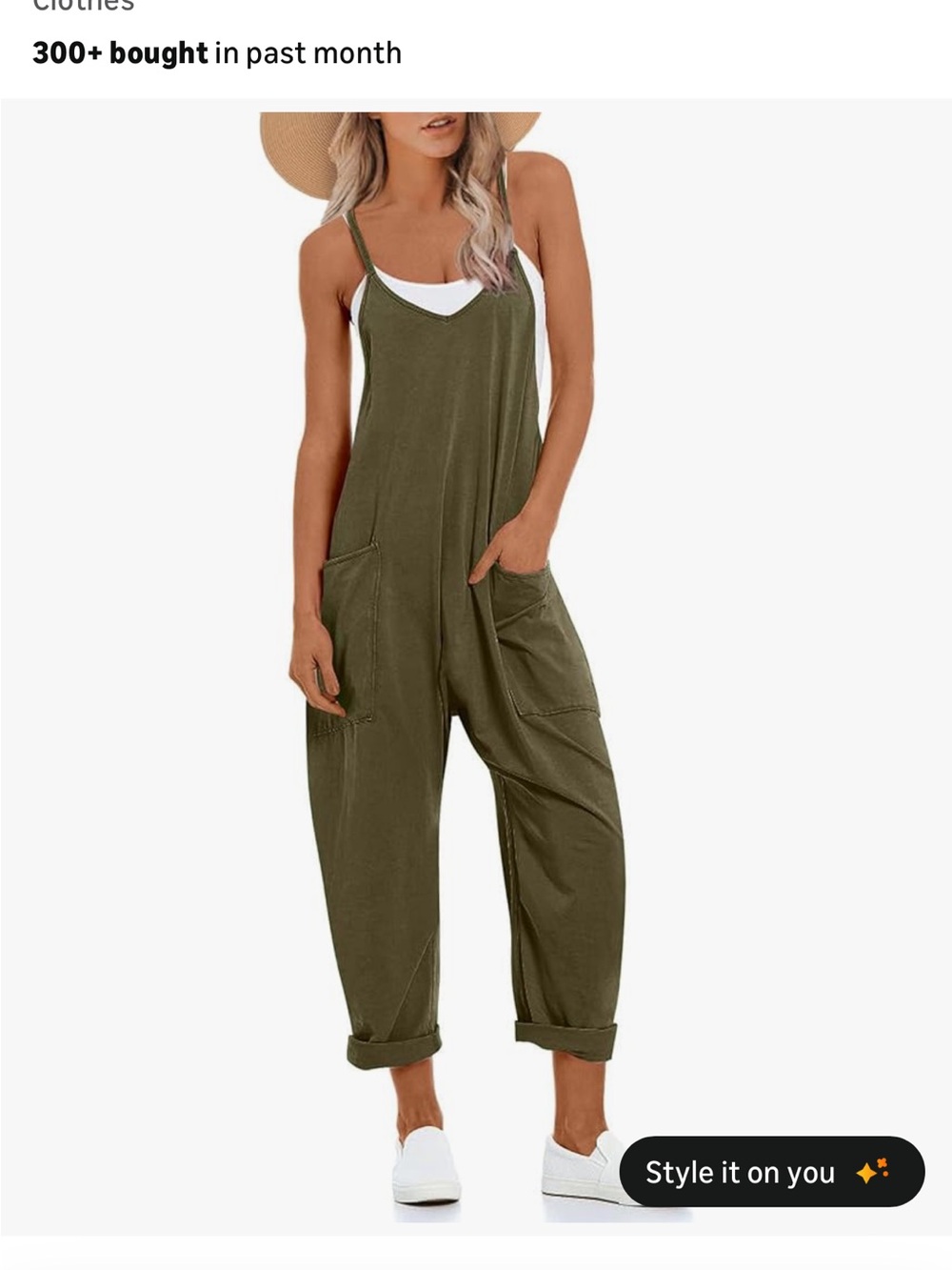 Olive Green jumpsuit